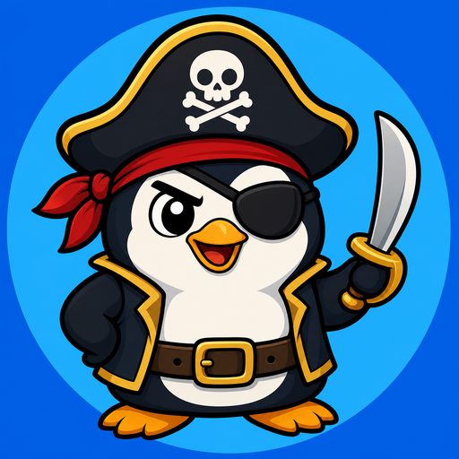 Piraten-Pinguin